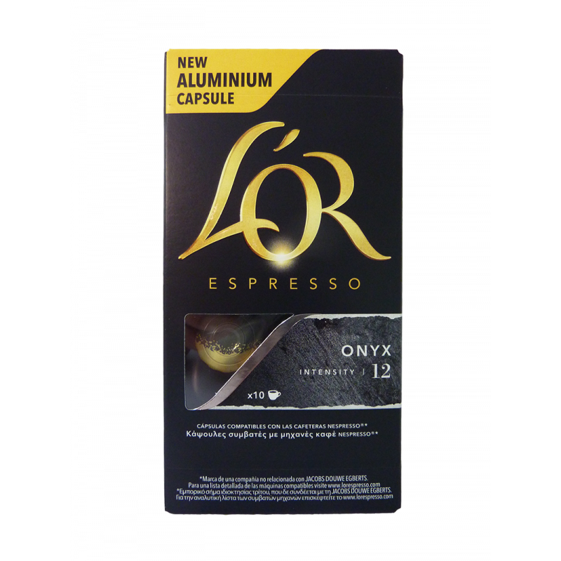 L'OR capsules - Espresso onyx